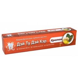 Натуральная зубная паста Дэй Ту Дэй Кэр, Красная, без фтора