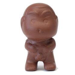 Игрушка для чайной церемонии, Мальчик писающий, глина