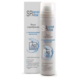 Вода серебряная с гиалуроновой кислотой, Planet SPA Altai, 90 мл