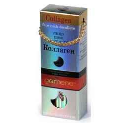 Косметический гиалуроновый гель Коллаген для лица, шеи, декольте, Gemene, 30 мл