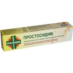 Аюрведическая мазь Простосидим от геморроя и проктологических заболеваний, 30 гр