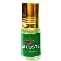 Духи масляные Lacoste 12.12 Green, Ravza, 3 мл