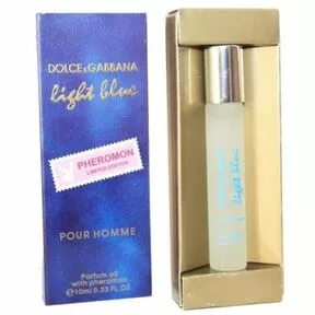 Духи масляные с феромонами Light Blue pour Homme Dolce&Gabbana, 10 мл