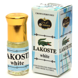 Духи масляные White Lacoste, Al-Rayan, 3 мл