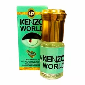 Духи масляные, аналог аромата Kenzo World, Hayat, 3 мл