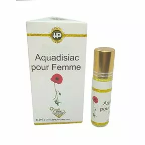 Духи арабские масляные Aquadisiac pour femme, Hayat, женские, 6 мл
