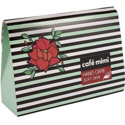 Подарочный набор для ухода за кожей рук Нежная кожа, Клатч Soft skin Hand care, Cafe mimi