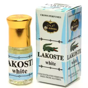 Духи масляные White Lacoste, Al-Rayan, 3 мл